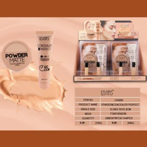 Waterproof Makeup Powder and Foundation Set Version B 6-Piece Box - Makeup