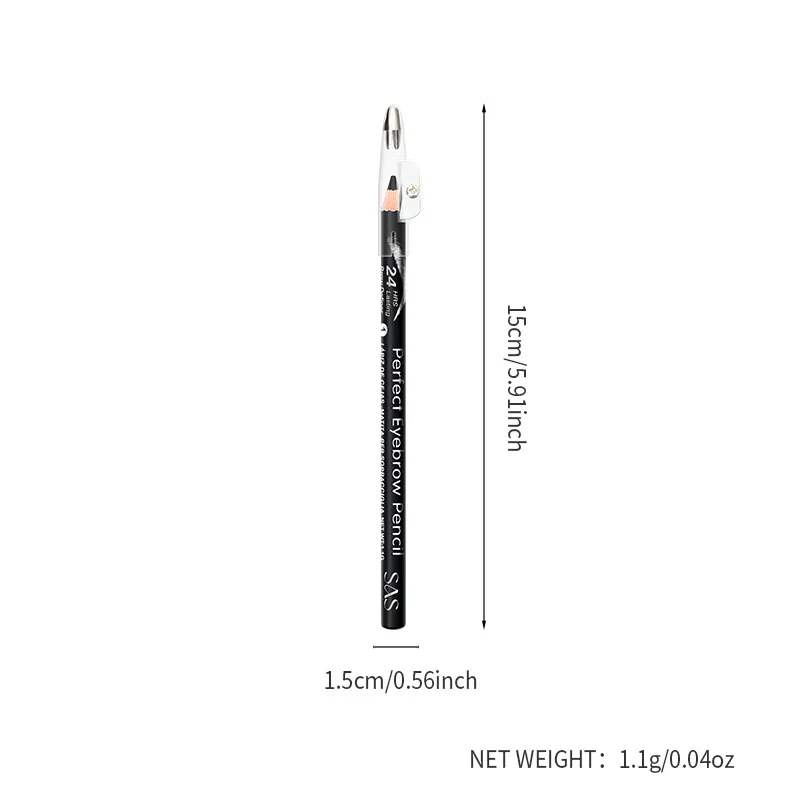 SAS Waterproof Long-Lasting Natural Brow Pen SAP007 1 sas brow pen waterproof non fading brow tint natural long lasting sap007 SPU947535449097 9955