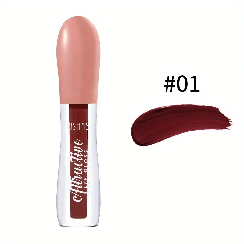 USHAS 6-Color Matte Liquid Lipstick - Long-Lasting & Waterproof 6 ushas 6 color matte liquid lipstick long lasting non sticky non fading waterproof lip gloss SPU726090998079 301