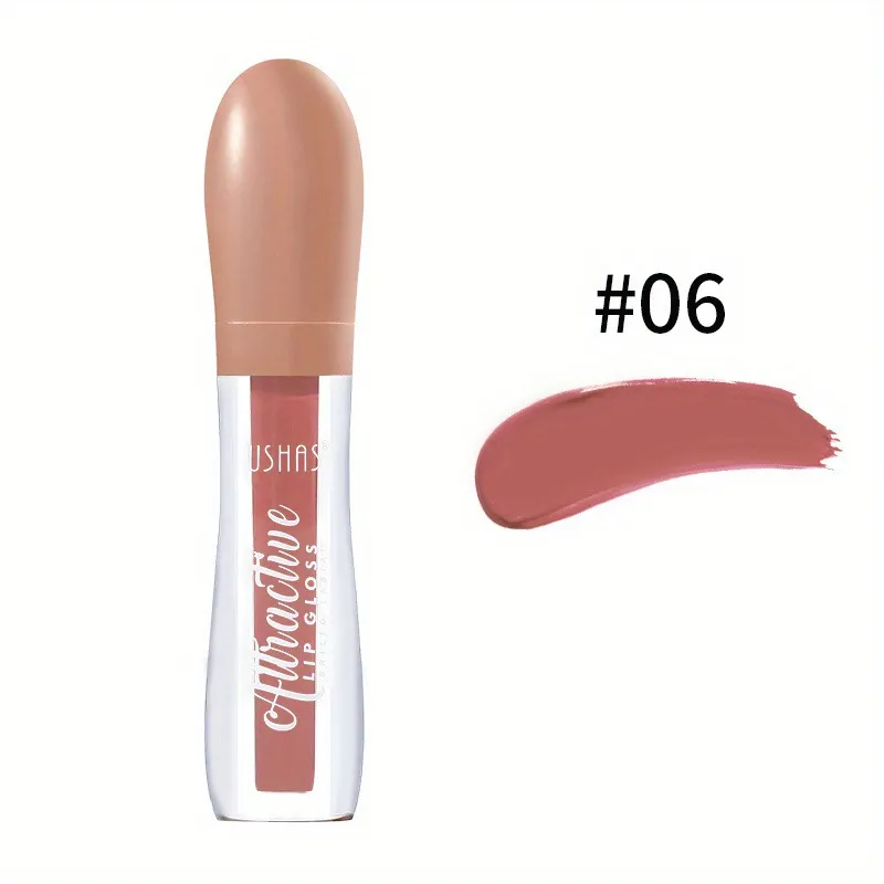 USHAS 6-Color Matte Liquid Lipstick - Long-Lasting & Waterproof 11 ushas 6 color matte liquid lipstick long lasting non sticky non fading waterproof lip gloss SPU726090998079 306