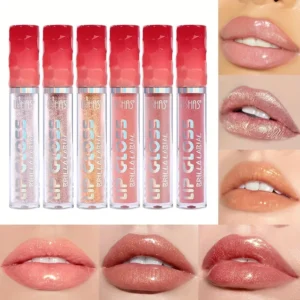 Moisturizing Matte Lip Stain 6-Color Hydrating Smudge-Proof USHAS