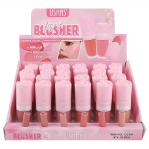 USHAS 6-Color Sponge Tip Blush Waterproof Long-Lasting UC141 (24 Pcs)