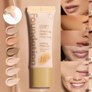 Full Coverage Concealer Foundation for Dark Circles & Acne UC100 - USHAS