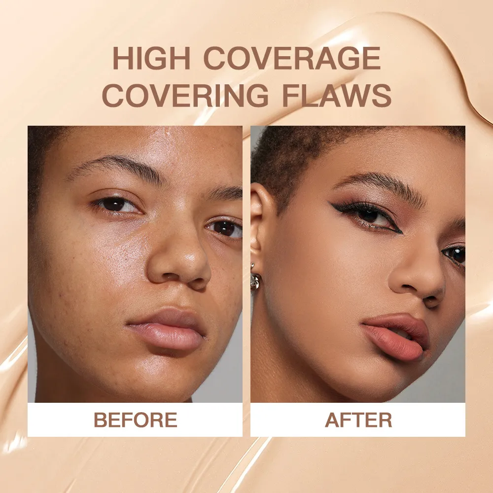 Full Coverage Concealer Foundation for Dark Circles & Acne UC100 - USHAS 3 ushas concealer foundation cover dark circles acne scars waterproof non fading uc100 SPU948119756366 10182