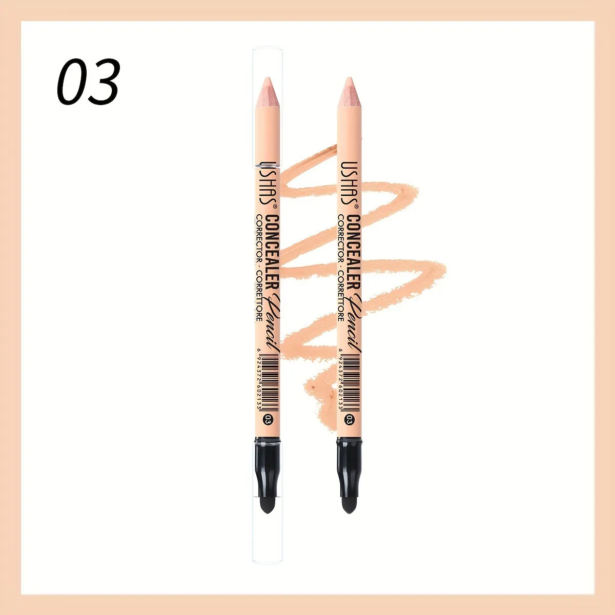 Moisturizing Concealer Pen Long-Lasting Acne Cover P1035 USHAS 10 ushas concealer long lasting cover acne brighten skin moisturizing concealer pen p1035 SPU768923943760 2093