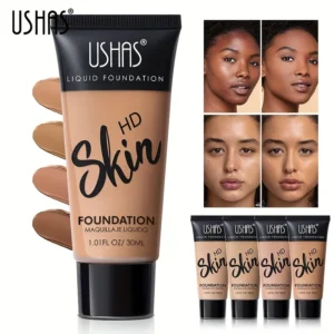 Matte Foundation & Concealer with Brightening Oil Control - USHAS