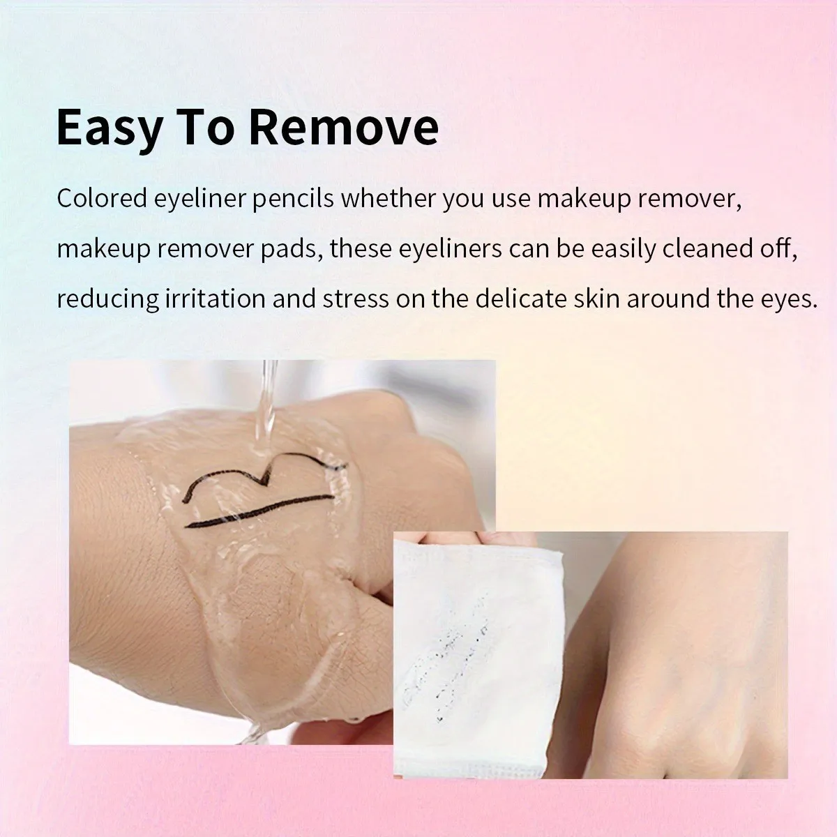 Waterproof Matte Eyeliner Pen Smudge-Proof Quick Dry SAC011 USHAS 6 ushas eyeliner pen waterproof oil proof quick dry smudge proof matte eyeliner sac011 SPU820188157427 4358