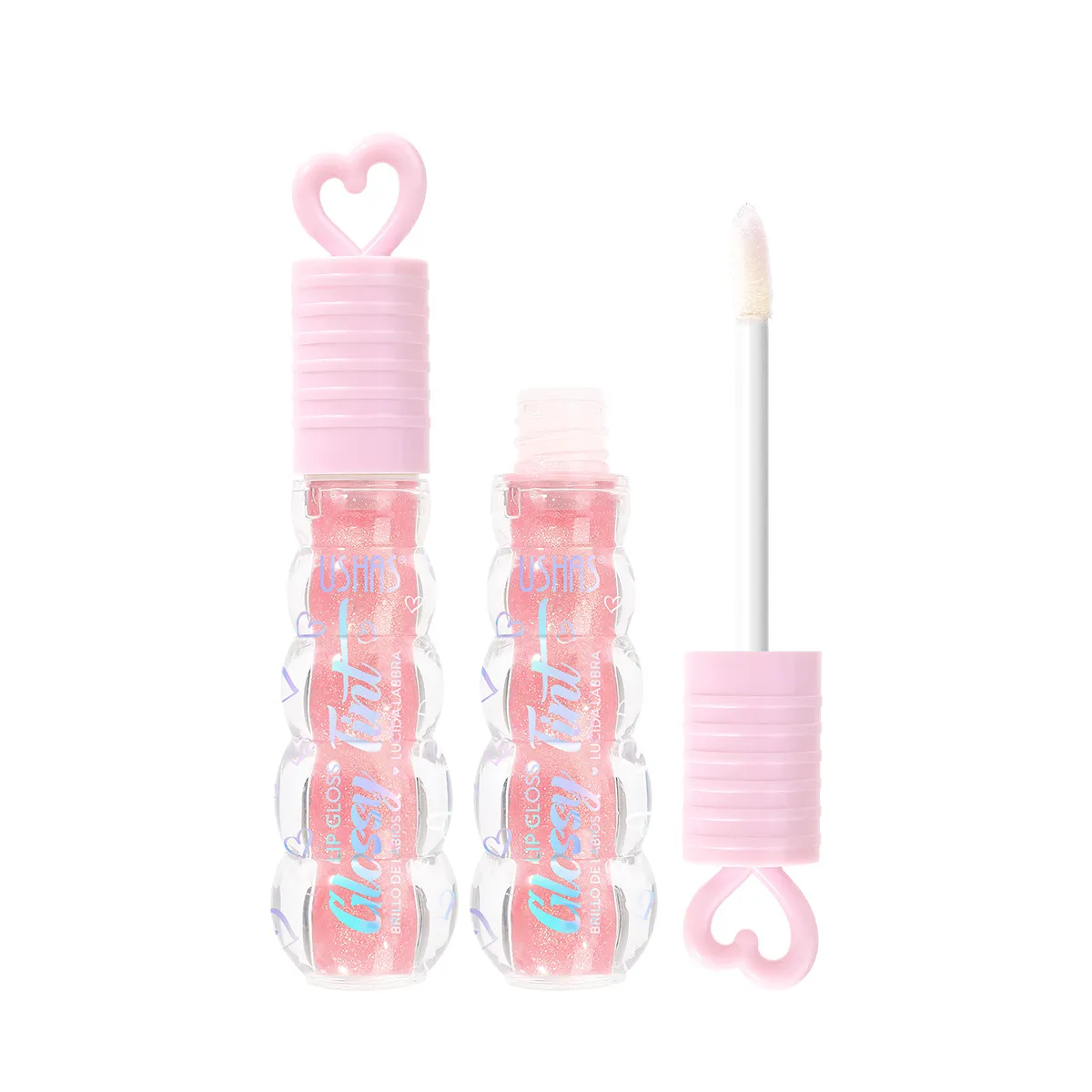 Glitter Pearl Lip Stain Waterproof & Hydrating Lip Oil UC084 USHAS 6 ushas glitter pearl lip stain waterproof moisturizing hydrating lip oil uc084 SPU946901719712 9618