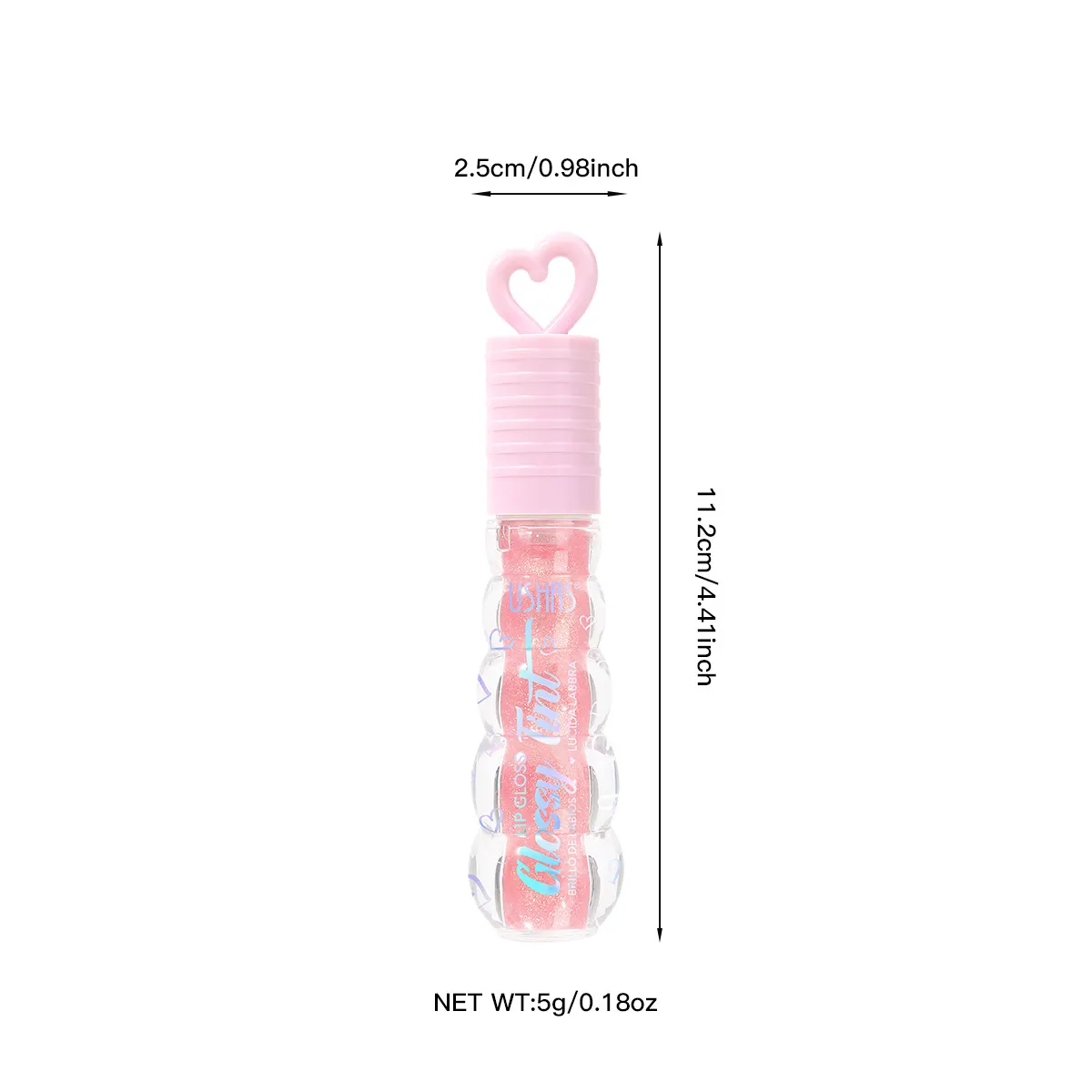 Glitter Pearl Lip Stain Waterproof & Hydrating Lip Oil UC084 USHAS 7 ushas glitter pearl lip stain waterproof moisturizing hydrating lip oil uc084 SPU946901719712 9619