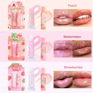 Fruit Scented Lip Balm and Gloss Moisturizing Combo US012 USHAS