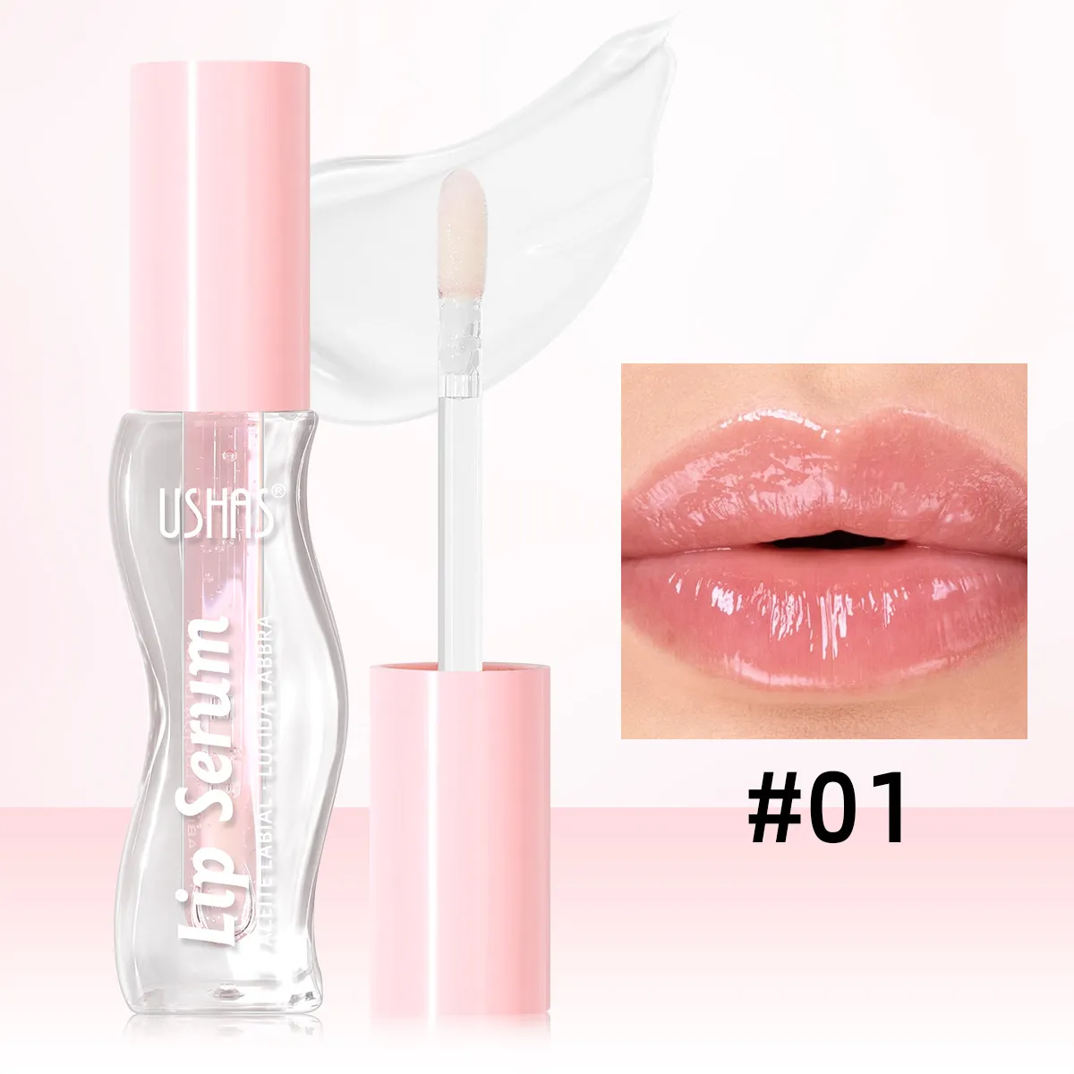 Long-Lasting Lip Gloss Non-Sticky Pigmented UC149 USHAS 1 ushas lip gloss non fading non sticky lipstick lip stain long lasting pigmented uc149 SPU946975782655 9749