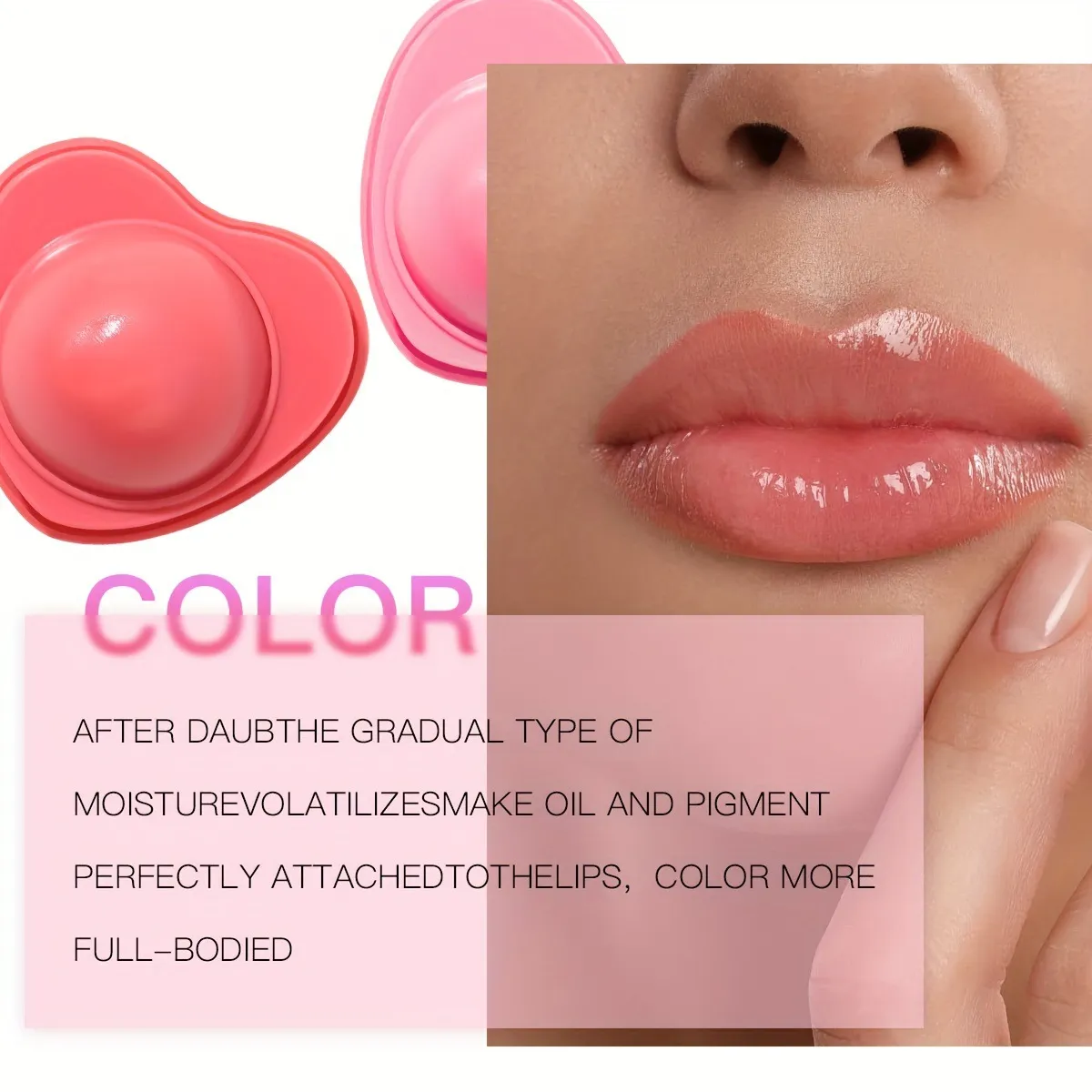 Hydrating Lip Jelly Balm for Moisturizing Lip Care LP2344 USHAS 6 ushas lip jelly lip balm hydrating lip gloss lip care moisturizing lips lp2344 SPU798898899781 2872