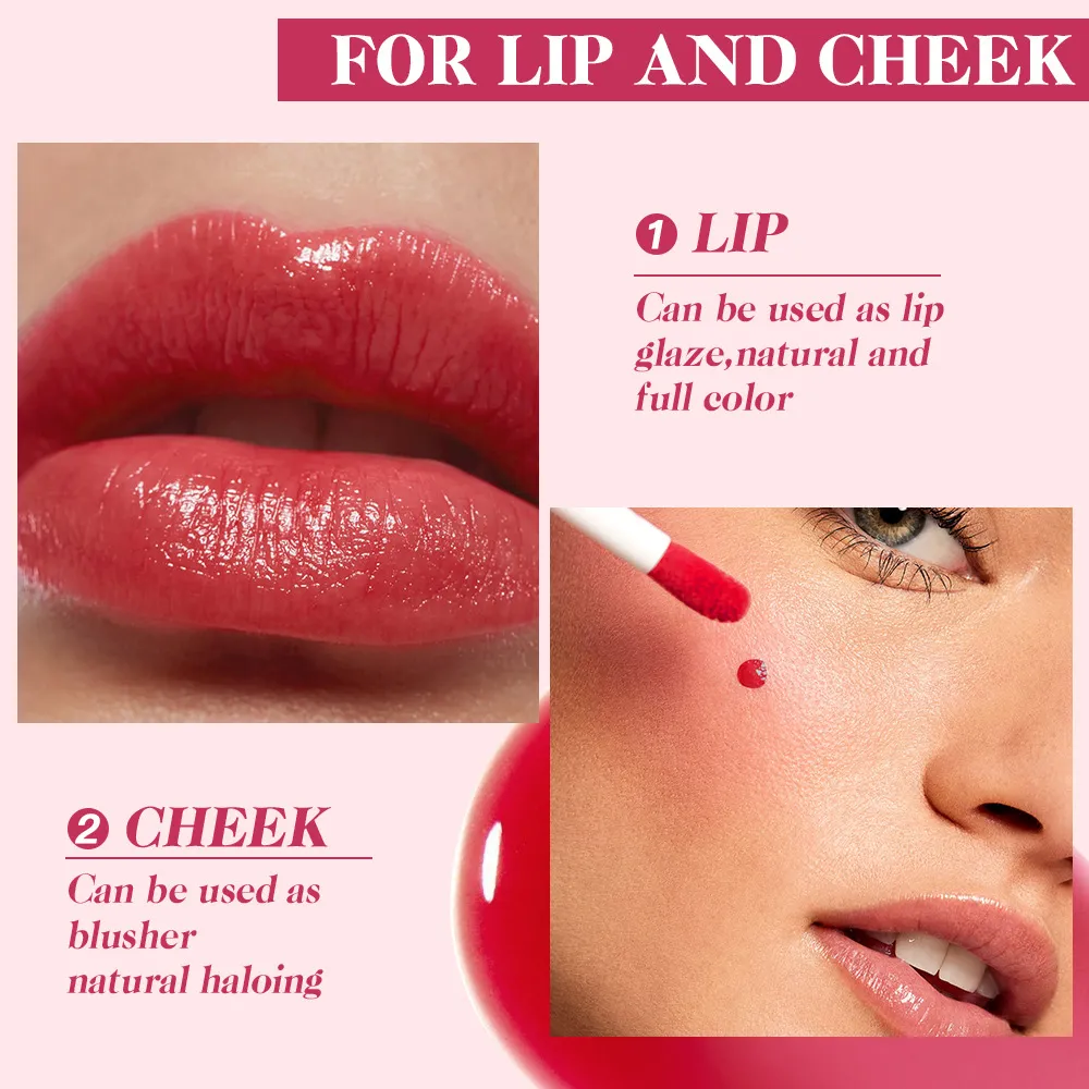 Smudge-Proof Lip Stain Waterproof Non-Fading Lip Gloss UC139 USHAS 2 ushas lipstick smudge proof lip stain waterproof non fading lip gloss uc139 SPU946523491350 9524