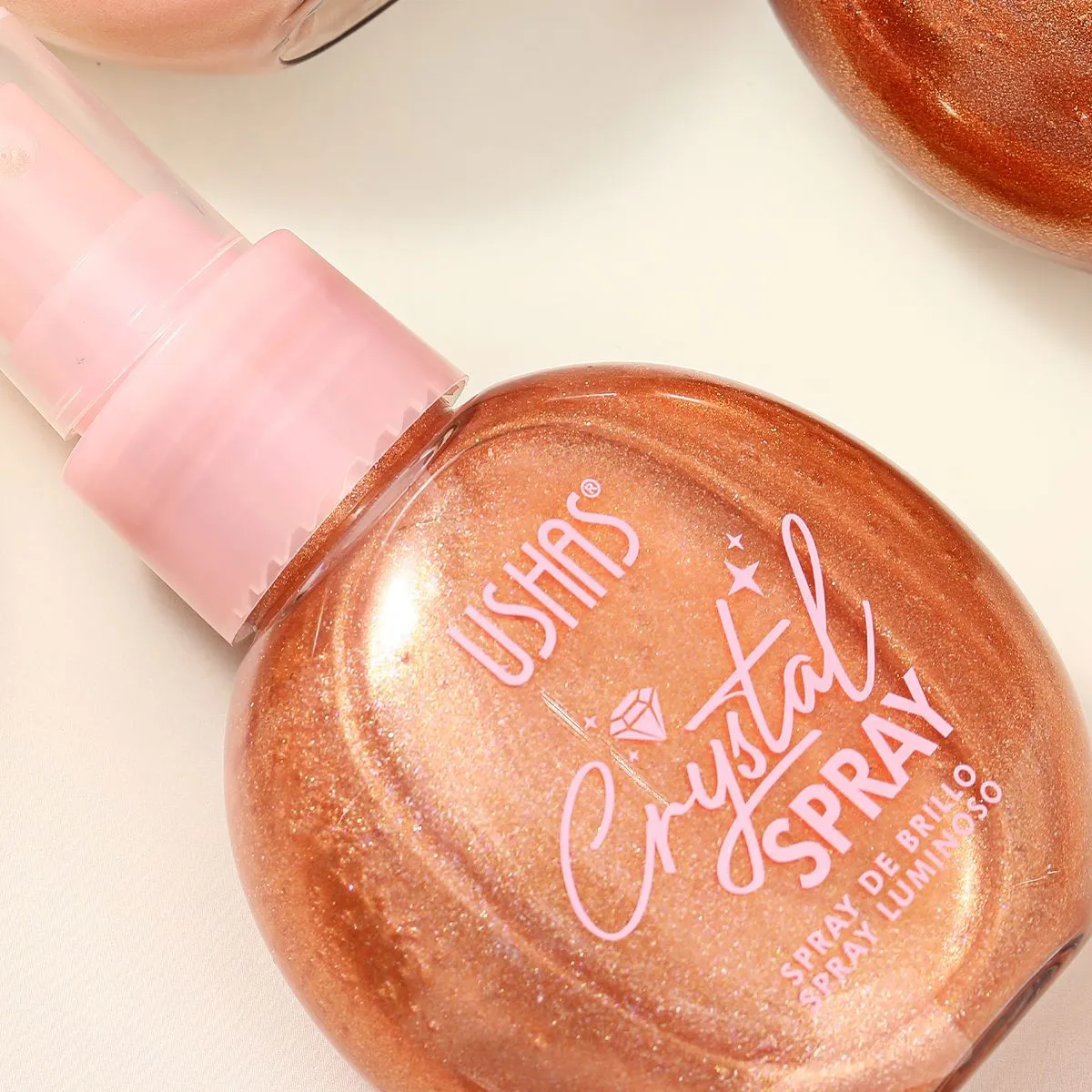 Liquid Highlighter Spray for Brightening and Moisturizing UC103A+B USHAS 10 ushas liquid highlighter brightening moisturizing contour highlighter spray uc103a b SPU934529088467 8967