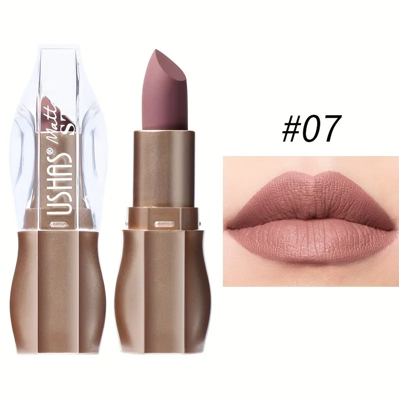 Long-Lasting Moisturizing Smudge-Proof Lipstick LP2286 - USHAS 5 ushas long lasting moisturizing smudge proof lipstick lp2286 SPU909334874667 7224