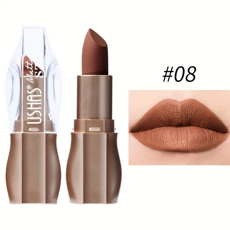 Long-Lasting Moisturizing Smudge-Proof Lipstick LP2286 - USHAS 7 ushas long lasting moisturizing smudge proof lipstick lp2286 SPU909334874667 7226
