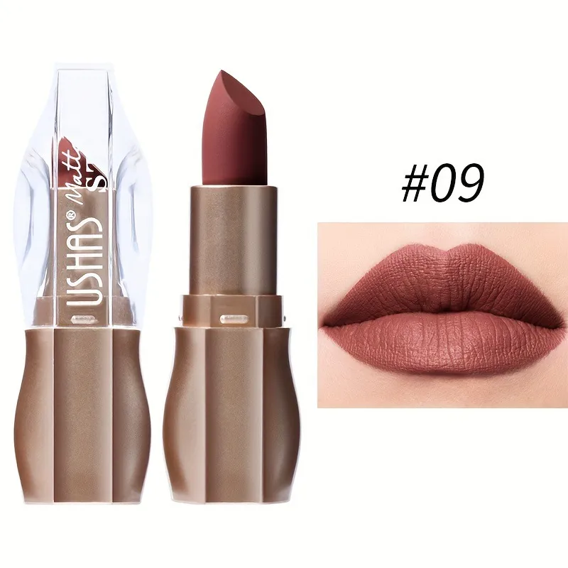 Long-Lasting Moisturizing Smudge-Proof Lipstick LP2286 - USHAS 9 ushas long lasting moisturizing smudge proof lipstick lp2286 SPU909334874667 7228