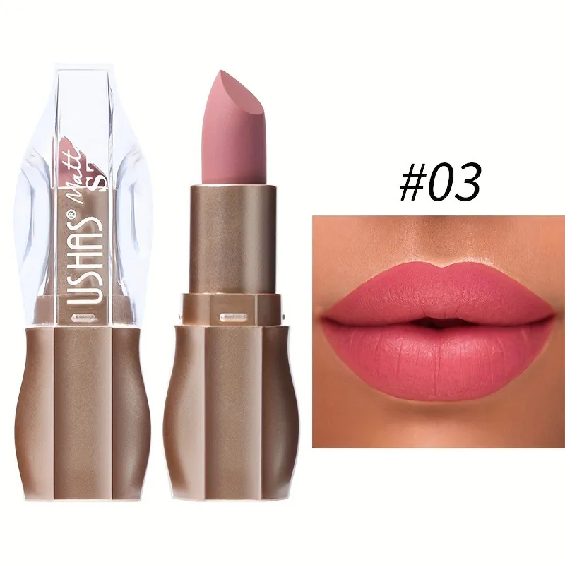 Long-Lasting Moisturizing Smudge-Proof Lipstick LP2286 - USHAS 21 ushas long lasting moisturizing smudge proof lipstick lp2286 SPU909334874667 7240