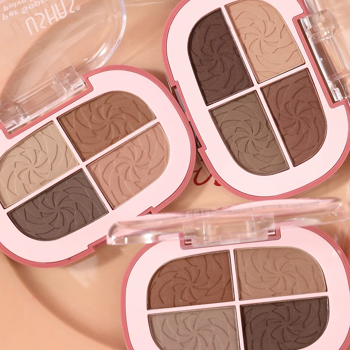 USHAS Natural Contour 4-Compartment Brow Powder UF100 10 ushas natural contour fine 4 compartment brow powder uf100 SPU947634413760 10038