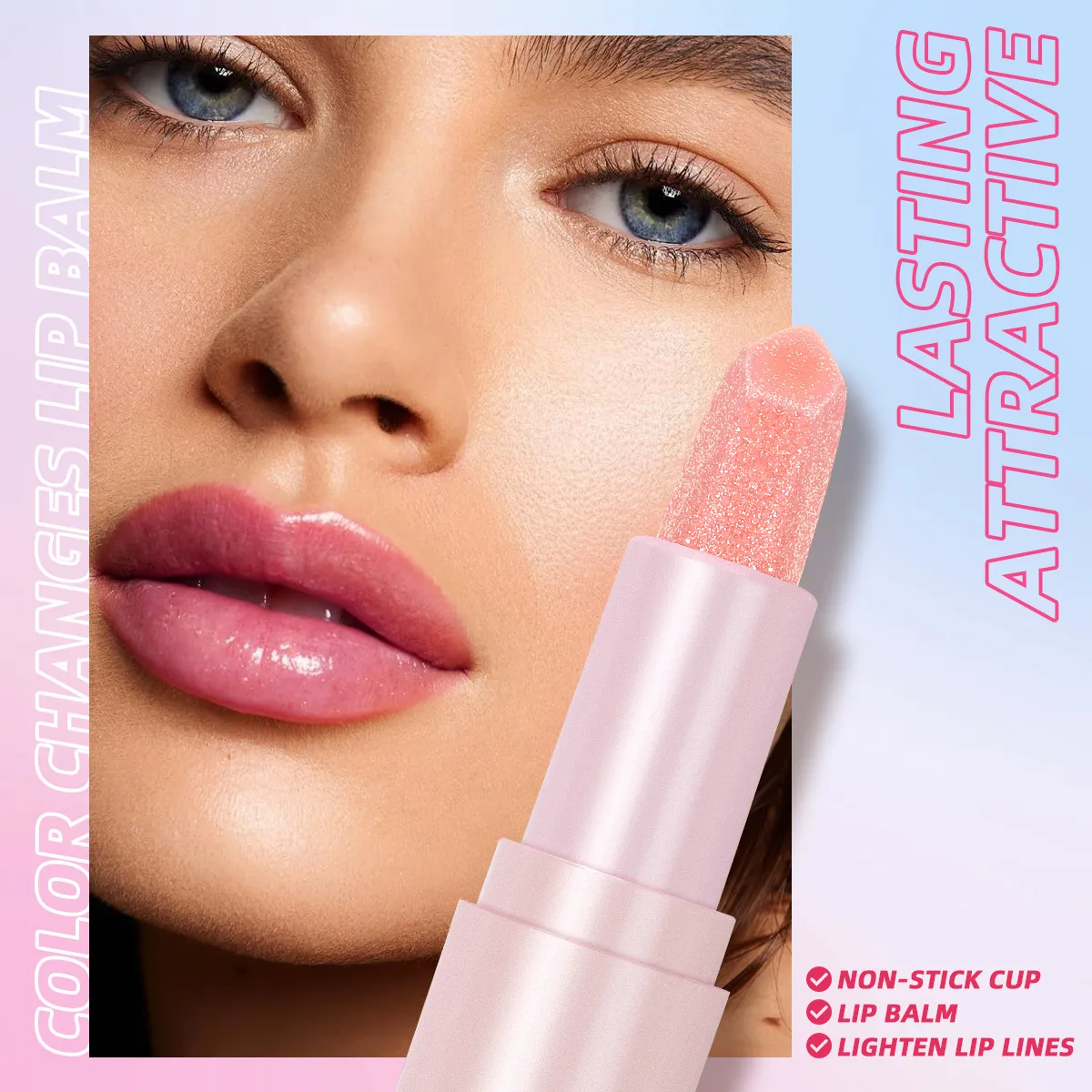 Pearl Lipstick Glossy Non-Fading Lip Stain UC056 by USHAS 4 ushas pearl lipstick glossy non fading shiny lip stain uc056 SPU891430697939 6794
