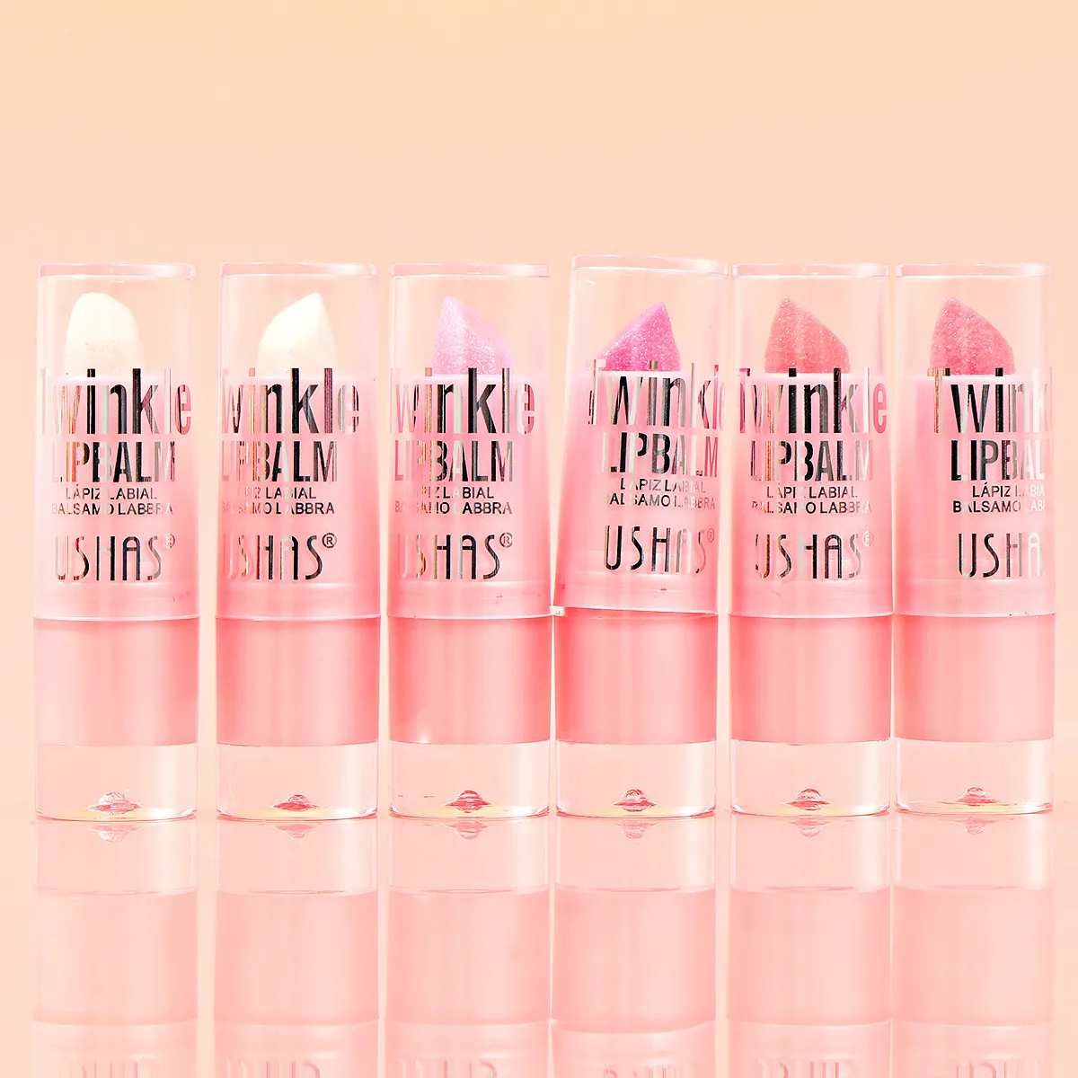 Pearl Lipstick Glossy Non-Fading Lip Stain UC056 by USHAS 6 ushas pearl lipstick glossy non fading shiny lip stain uc056 SPU891430697939 6796
