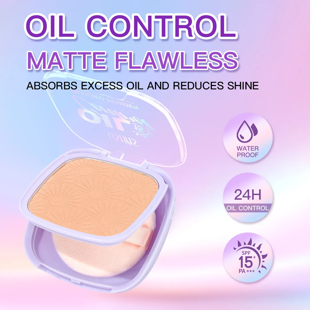 Oil Control Setting Powder & Facial Contour Concealer UF079 - USHAS 10 ushas powder oil control concealer facial contour setting powder uf079 SPU943770438157 9288