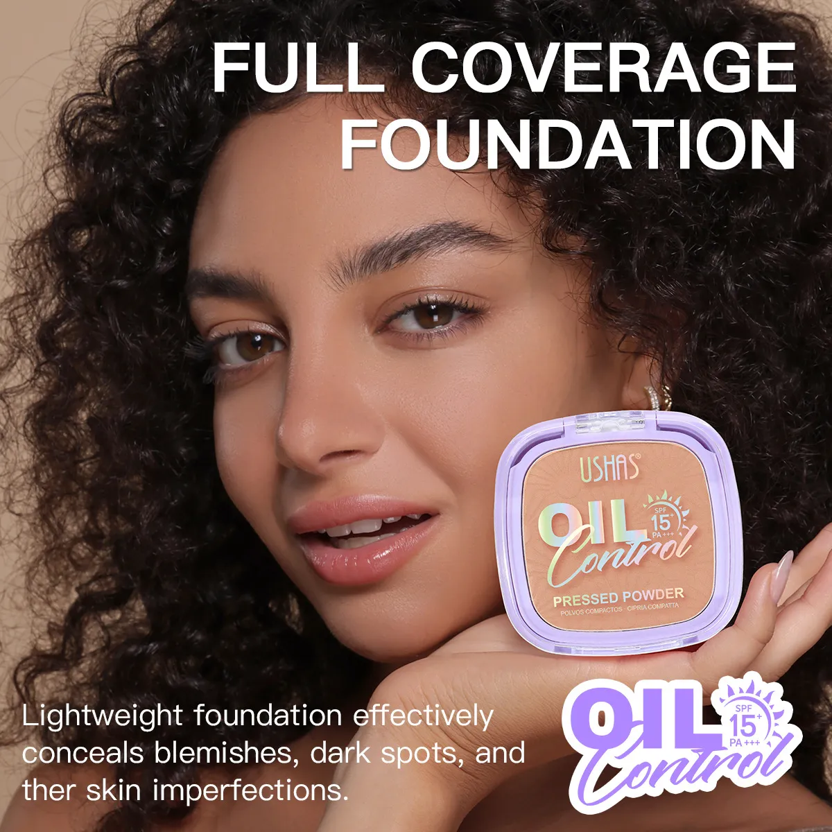 Oil Control Setting Powder & Facial Contour Concealer UF079 - USHAS 11 ushas powder oil control concealer facial contour setting powder uf079 SPU943770438157 9289