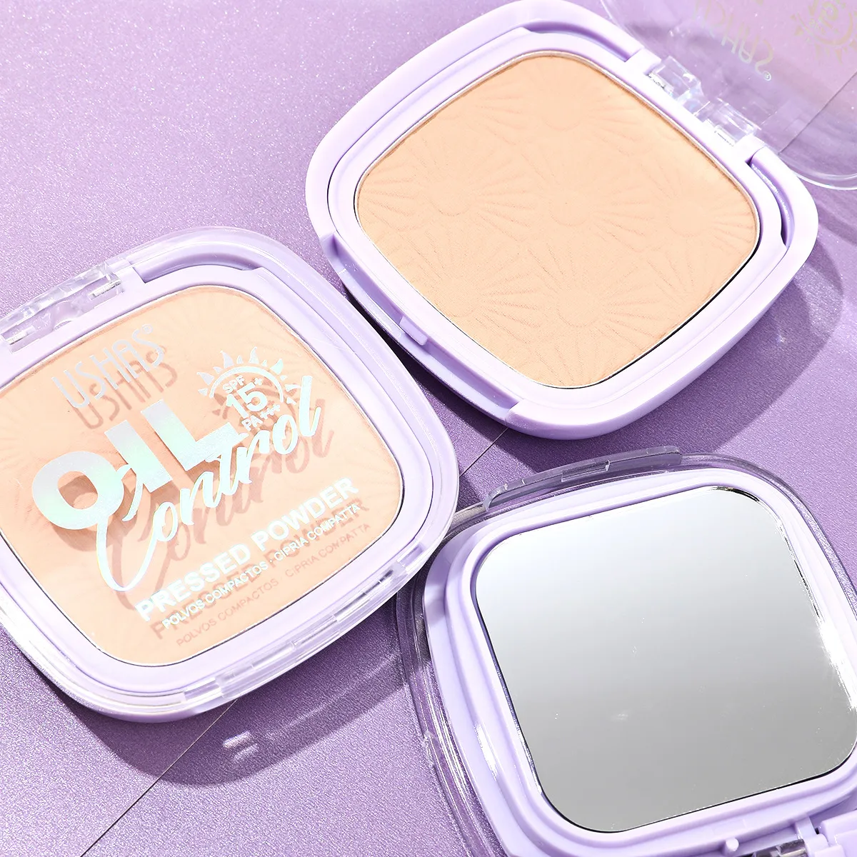 Oil Control Setting Powder & Facial Contour Concealer UF079 - USHAS 15 ushas powder oil control concealer facial contour setting powder uf079 SPU943770438157 9293