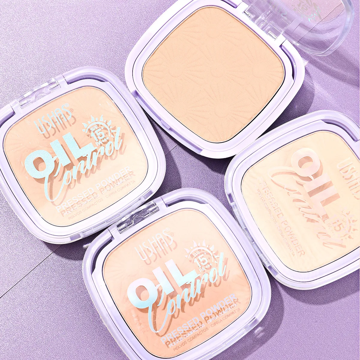Oil Control Setting Powder & Facial Contour Concealer UF079 - USHAS 17 ushas powder oil control concealer facial contour setting powder uf079 SPU943770438157 9295