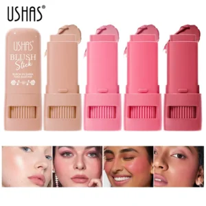 USHAS 2-in-1 Solid Blush Cream Contour & Matte Eyeshadow
