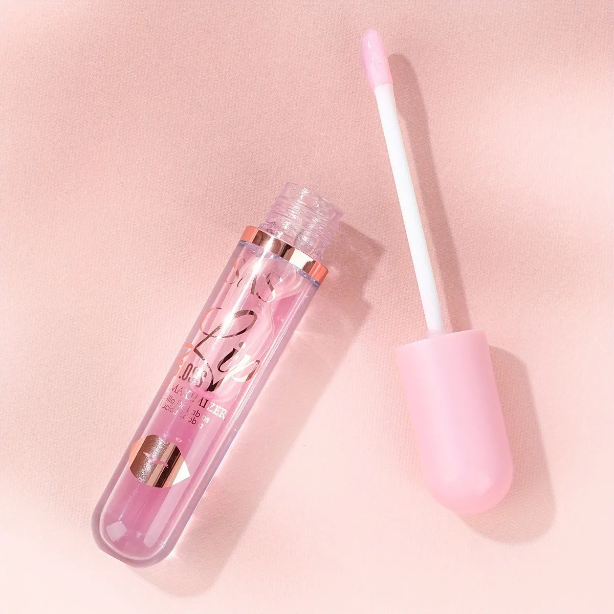 Transparent Lip Gloss Moisturizing & Long-Lasting SAC053 - USHAS 5 ushas transparent lip gloss moisturizing long lasting hydrating waterproof smudge proof lip stain sac053 SPU820161031551 4337