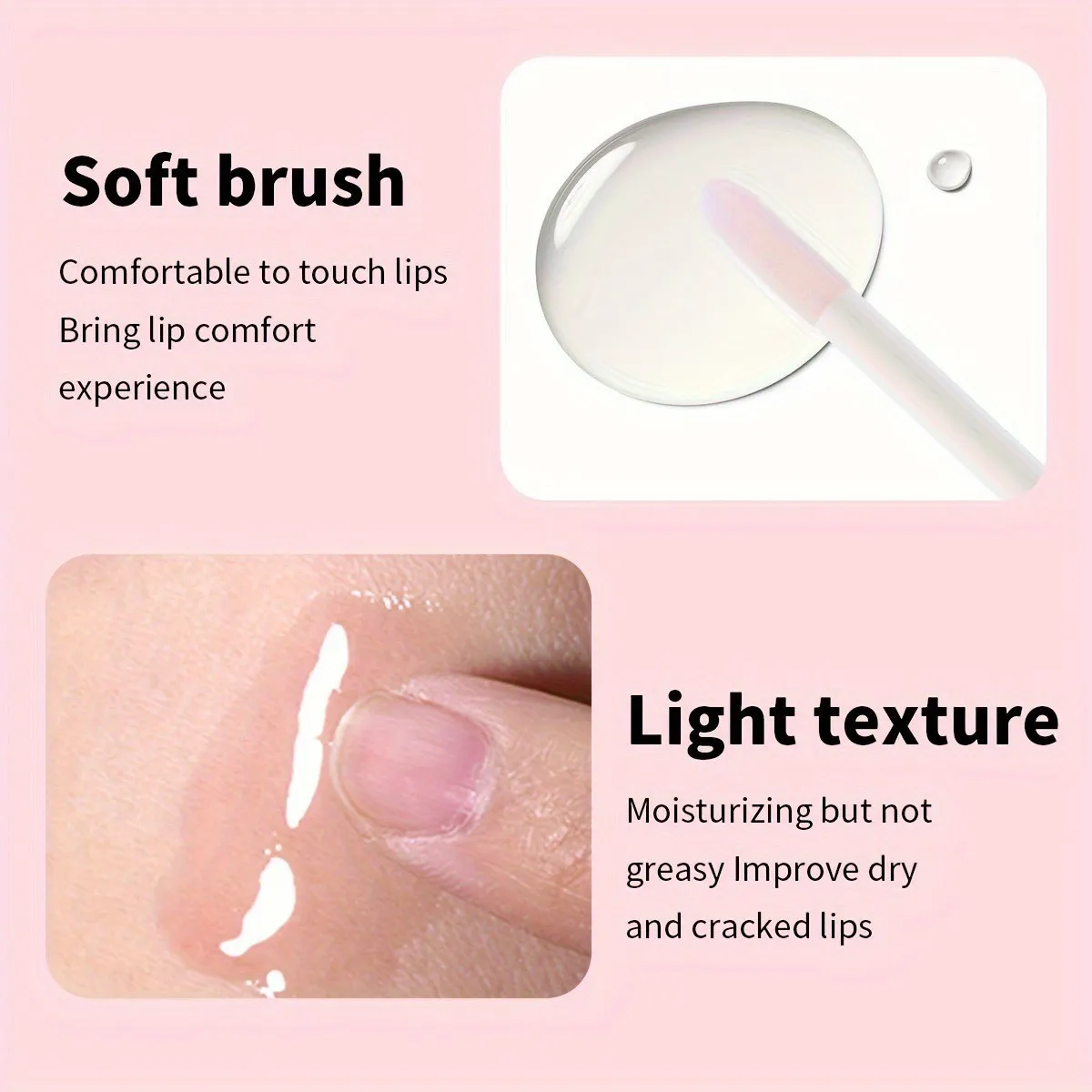 Transparent Lip Gloss Moisturizing & Long-Lasting SAC053 - USHAS 7 ushas transparent lip gloss moisturizing long lasting hydrating waterproof smudge proof lip stain sac053 SPU820161031551 4339