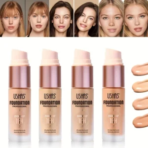 USHAS Waterproof Foundation Concealer Natural Long-Lasting FS445A