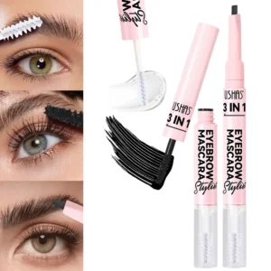 3-in-1 Clear Mascara and Brow Kit with Pomade & Pen - USHAS